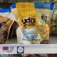 Udi's Gluten Free, Classic French Dinner Rolls Report Card