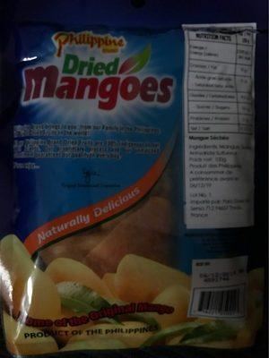 Philippine, Dried Mangoes