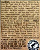 Chocolate Chip Energy Bars, Chocolate Chip Ingredients