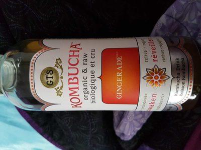 Gt's, Organic & Raw Kombucha, Gingerade