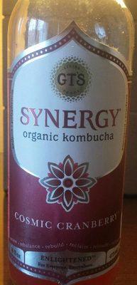 Synergy Organic Kombucha Cosmic Cranberry