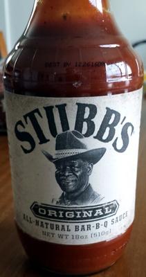 Stubb's Original All-Natural Bar-B-Q Sauce