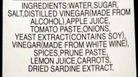 Worcestershire Sauce Ingredients