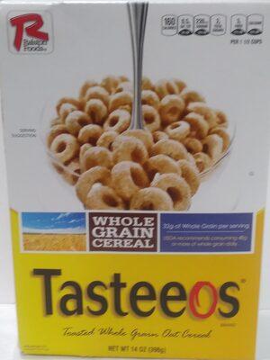 Tasteeos Toasted Whole Grain Oat Cereal