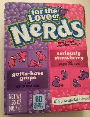 Wonka Nerds Raisin - Fraise
