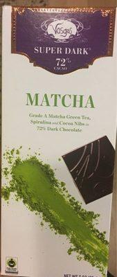 Vosges, Super Dark, Super Foods + Dark Chocolate, Matcha Green Tea