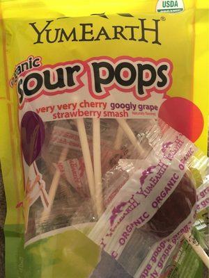 Yumearth Organics Sour Pops