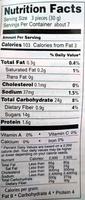 Lambertz, Iced Gingerbread Cookies Nutrition Label