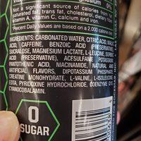 Super Sours Green Apple Xdurance Energy Drink, Super Sours Green Apples Ingredients