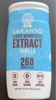 Liquid Monkfruir Extract Report Card