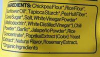 Sriracha Sunshine Organic Chickpea Puffs, Sriracha Sunshine Ingredients