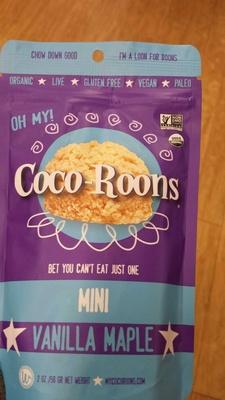 Vanilla Maple Coco-Roons