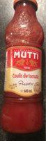 Mutti, Passata Coulis De Tomates 700G Report Card