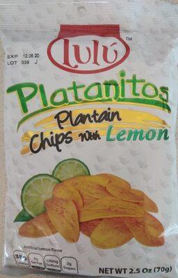 Platanitos Plantain Chips Con Limn