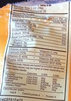 Organic Smart Cookies, Orange Chocolate Beet Nutrition Label