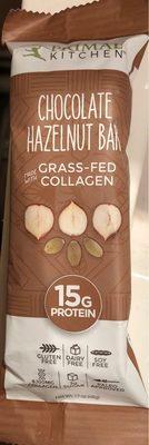 Primal Kitchen - Gluten-free Bar Made With Grass Fed Collagen Chocolate Hazelnut