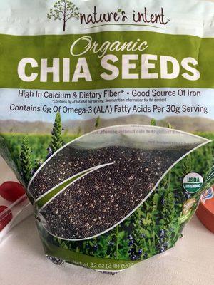 Nature's Intent Organic Chia Seed, 32 Ounce