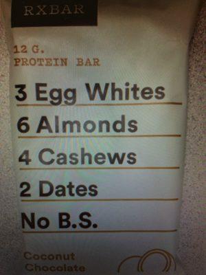 Coconut Chocolate Protein Bar