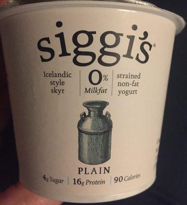 Strained Non-fat Yogurt