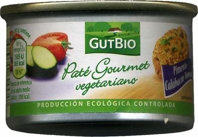Pat Vegetariano Pimiento Calabacn Tomate