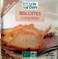 Biscottes Compltes Sans Sucres Ajouts Report Card
