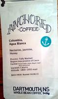 Caf Agua Blanca Colombie - Anchored Coffee Report Card