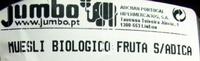Muesli Biolgico Fruta Sem Adio De Aucar Report Card