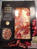Pollo Arrabiata Parmigiano Wood Fired Pizza Report Card