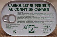 Cassoulet Suprieur Au Confit De Canard Report Card