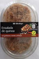 Ensalada De Quinoa Con Garbanzos, Tomate Y Lentejas Report Card