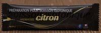 Prparation Pour Boisson Isotonique Aromatise Citron Report Card