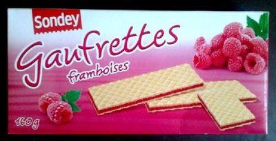 SONDEY Gaufrettes Framboise