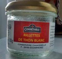 Rillettes De Thon Blanc Report Card