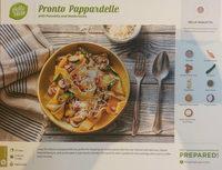 Pronto Pappardelle With Pancetta And Mushrooms Report Card