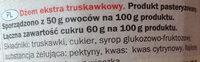 Dem Ekstra Truskawkowy Ingredients