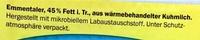 Emmentaler In Scheiben Ingredients