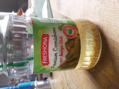 Premium Cornichons Mit Feuriger Chili
