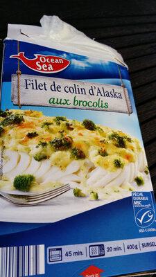 Filet De Colin D'Alaska Aux Brocolis