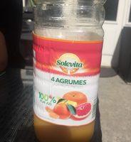 Jus 4 Agrumes Ingredients