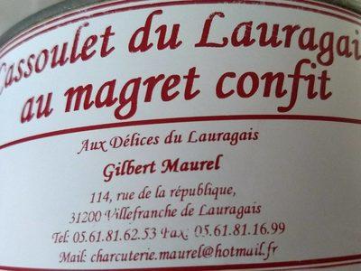 Cassoulet Du Lauragais Au Magret De Canard
