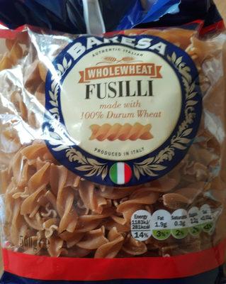 Fusilli Wholewheat Durum