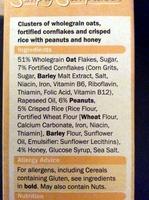 Honey Peanut Crunch Ingredients