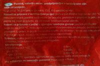 Crinkle Cut Fries Ingredients