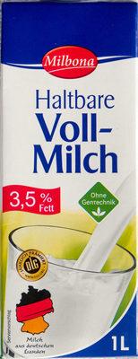 Haltbare Voll-Milch
