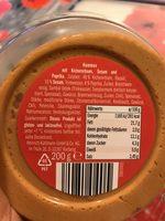 Hummus Pikant Ingredients