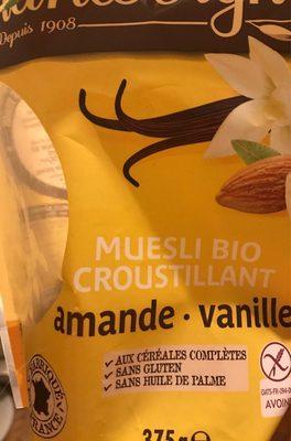 Muesli Bio Croustillant Amande.vanille