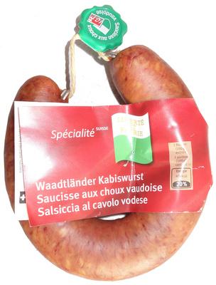 Saucisse Aux Choux Vaudoise,