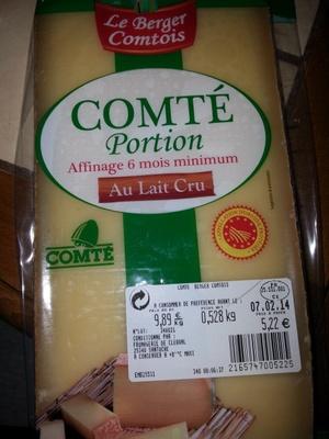 Comt Portion AOP Au Lait Cru (32% MG) - Affinage 6 Mois