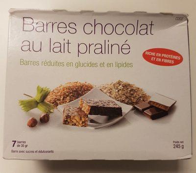 Barres Chocolat Au Lait Pralin