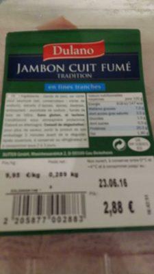 Jambon Cuit Fum Tradition